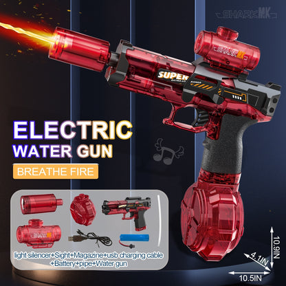 Storm-Pulse Electric Water Blaster with LED Recoil