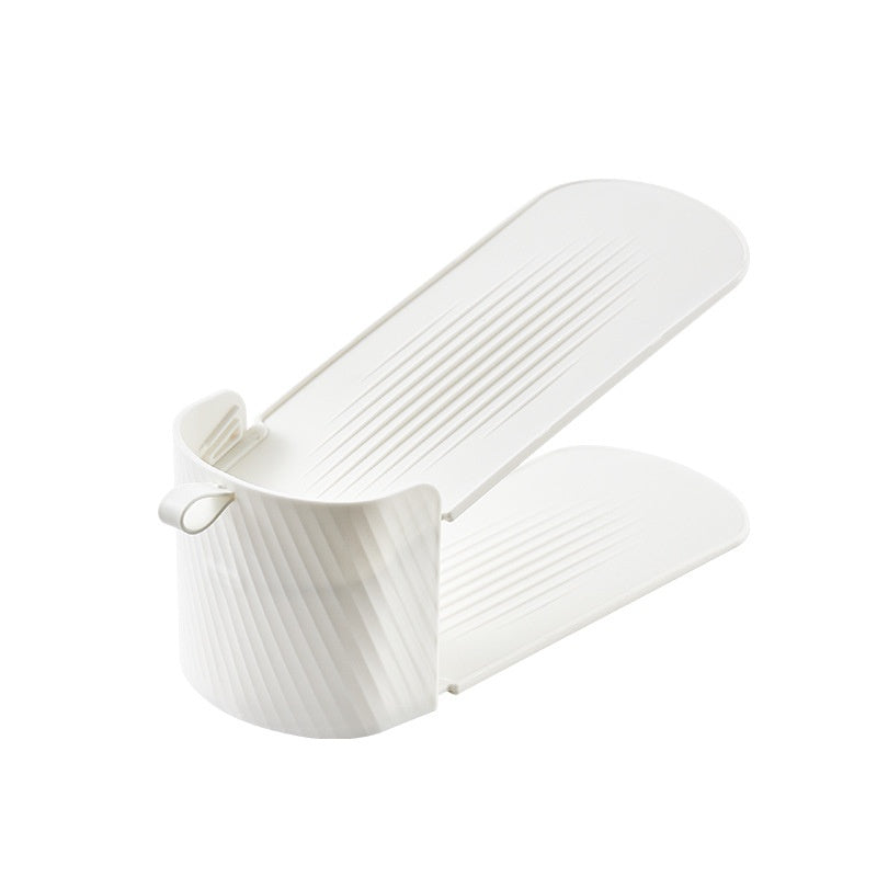 Adjustable Space-Saving Shoe Organizer