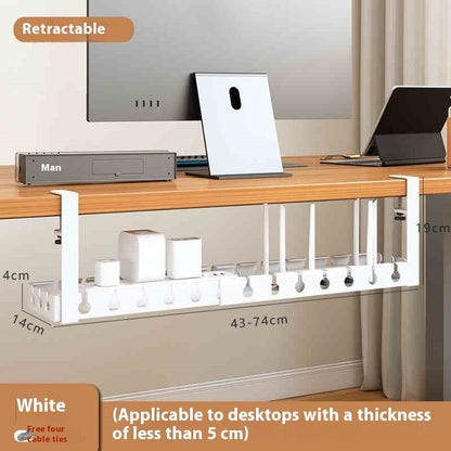 Under-Desk Cable Management Box