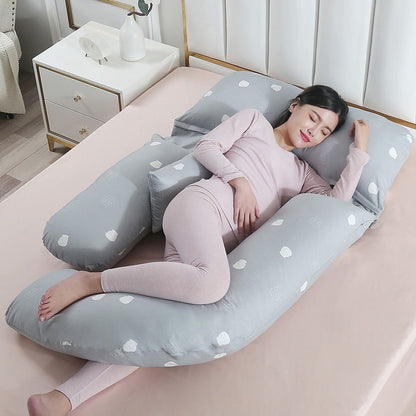 The 360° Cloud-Nest™ Full Body Maternity Support Pillow