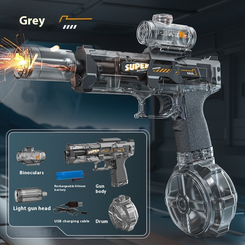 Storm-Pulse Electric Water Blaster with LED Recoil