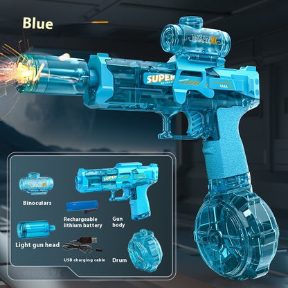 Storm-Pulse Electric Water Blaster with LED Recoil