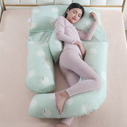 The 360° Cloud-Nest™ Full Body Maternity Support Pillow
