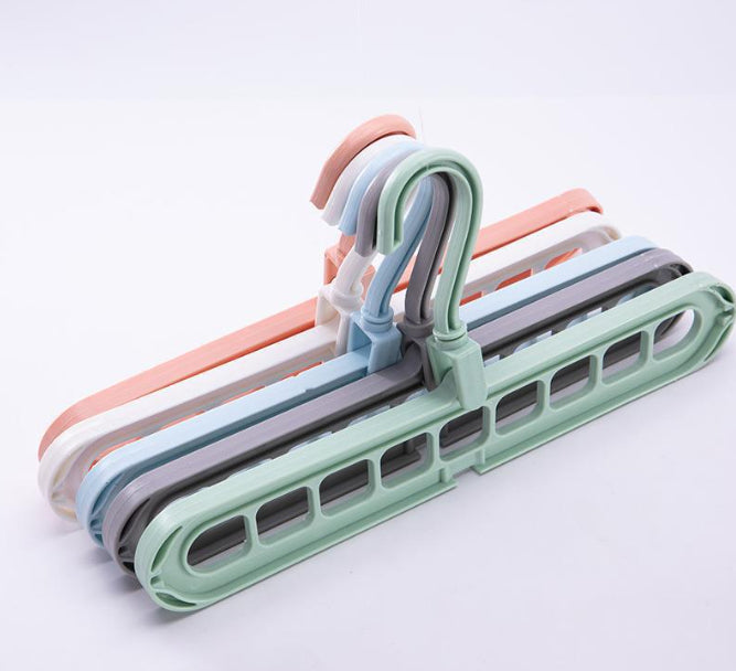 9-Hole Space-Saving Hanger Organizer