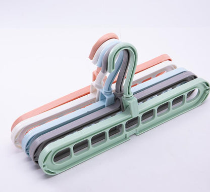 9-Hole Space-Saving Hanger Organizer
