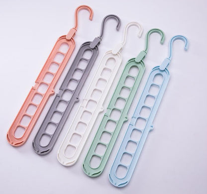 9-Hole Space-Saving Hanger Organizer