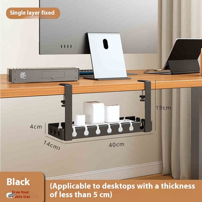 Under-Desk Cable Management Box