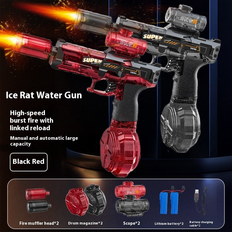 Storm-Pulse Electric Water Blaster with LED Recoil