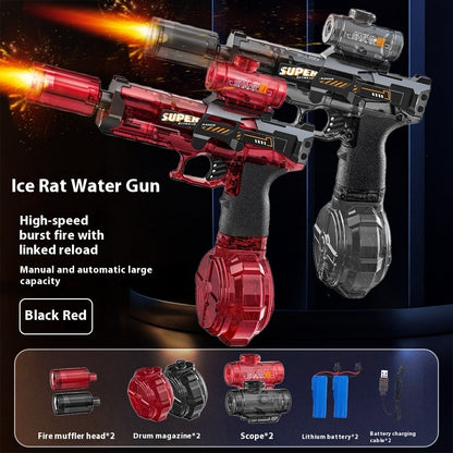 Storm-Pulse Electric Water Blaster with LED Recoil