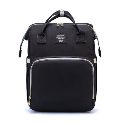 Sac Mommy avec lit pliant – Sac à langer et de couchage pour bébé