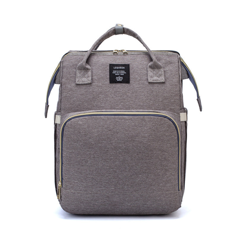 Sac Mommy avec lit pliant – Sac à langer et de couchage pour bébé