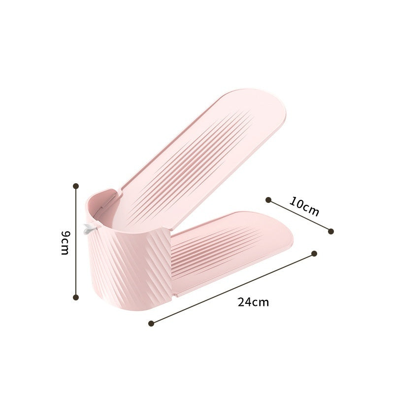 Adjustable Space-Saving Shoe Organizer