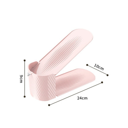 Adjustable Space-Saving Shoe Organizer