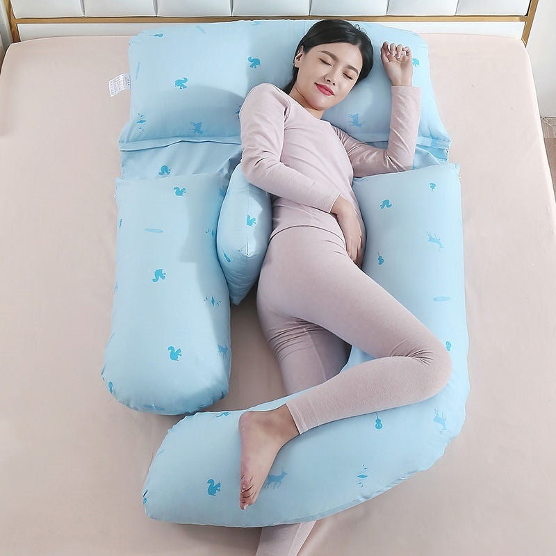 The 360° Cloud-Nest™ Full Body Maternity Support Pillow