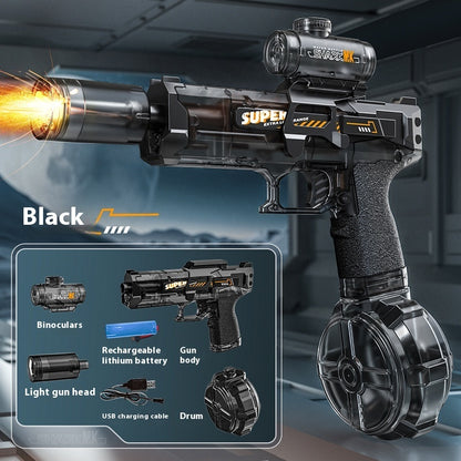 Storm-Pulse Electric Water Blaster with LED Recoil