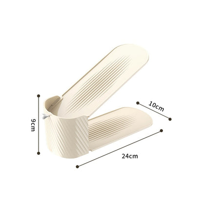 Adjustable Space-Saving Shoe Organizer