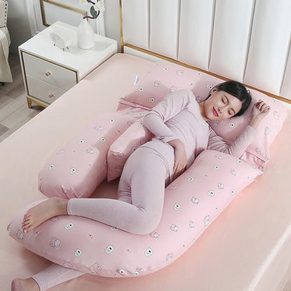 The 360° Cloud-Nest™ Full Body Maternity Support Pillow