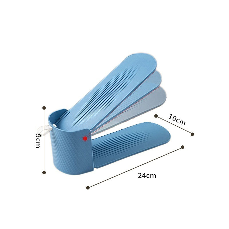 Adjustable Space-Saving Shoe Organizer